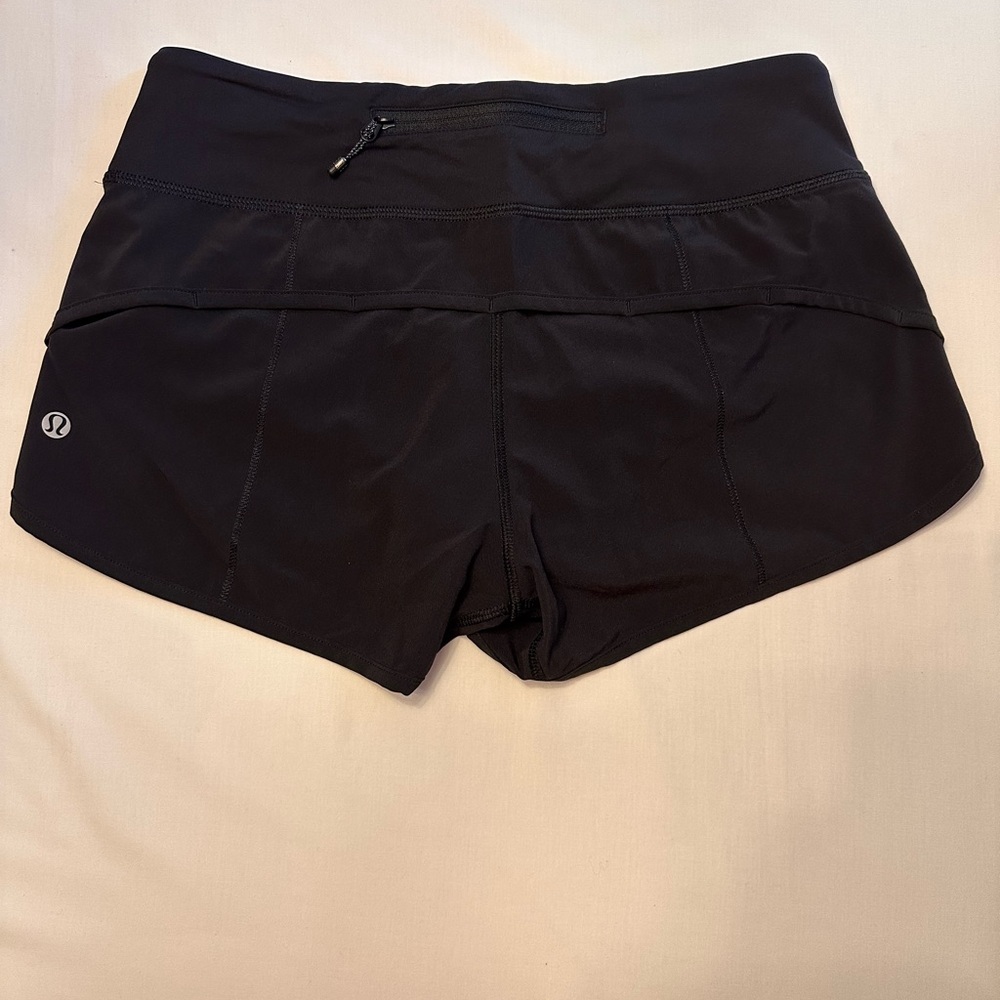 #3 Lululemon Black Speed Short 2.5”*LR Size 4 - Picture 3 of 10